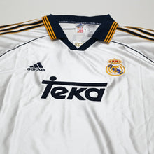 Load image into Gallery viewer, 1998/00 Raul #7 Real Madrid Vintage Retro adidas Home Football Shirt (XXL)3
