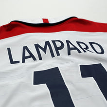 Load image into Gallery viewer, 2003/05 Lampard #11 England Vintage Umbro Home Football Shirt (XXL) EURO 200412
