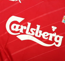 Load image into Gallery viewer, 2005/06 GERRARD #8 Liverpool Vintage Reebok European Home Football Shirt (M)7
