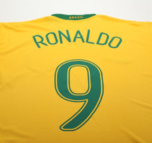 Load image into Gallery viewer, 2006/08 RONALDO #9 Brazil Vintage Nike WC 2006 Home Football Shirt (L)
