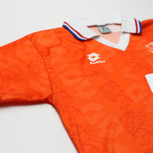 Load image into Gallery viewer, 1994 Koeman #4 Holland Vintage Lotto Home Football Shirt (M) Netherlands6
