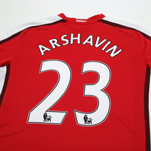 Load image into Gallery viewer, 2008/10  Arshavin #23 Arsenal Vintage Nike Home Football Shirt (L)9
