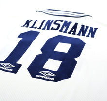 Load image into Gallery viewer, 1993/95 KLINSMANN #18 Tottenham Hotspur Vintage Umbro Away Football Shirt (L)
