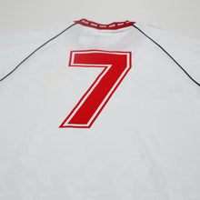 Load image into Gallery viewer, 1991 Robson #7 Manchester United Retro adidas Cup Winners Cup Football Shirt (M)10
