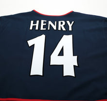 Load image into Gallery viewer, 2002/03 HENRY #14 Arsenal Vintage Nike Away Football Shirt (XL)
