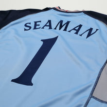 Load image into Gallery viewer, 2002/03 Seaman #1 England Vintage Umbro GK Football Shirt (L) 2002 WC10
