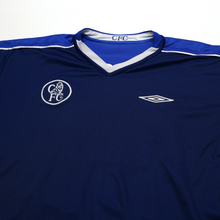 Load image into Gallery viewer, 2003/05 Drogba #15 Chelsea Vintage Umbro UCL Home Football Shirt (XL)16

