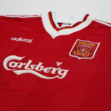 Load image into Gallery viewer, 1995/96 Fowler #23 Liverpool Vintage adidas Home Football Shirt (XL)4
