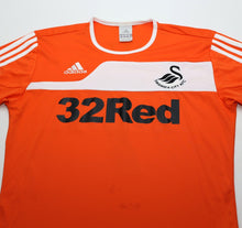Load image into Gallery viewer, 2011/12 BRITTON #7 Swansea City Vintage adidas Away Football Shirt (S)
