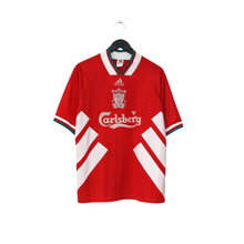 Load image into Gallery viewer, 1993/95 Liverpool Vintage adidas Equipment Home Football Shirt 40/42 (L)0
