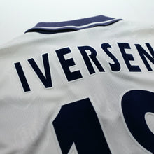 Load image into Gallery viewer, 1995/97 Iversen #18 Tottenham Hotspur Vintage PONY Home Football Shirt (L)13
