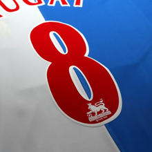 Load image into Gallery viewer, 2004/05 Tugay #8 Blackburn Rovers Vintage Lonsdale Home Football Shirt (L)11
