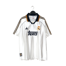 Load image into Gallery viewer, 1998/00 Raul #7 Real Madrid Vintage Retro adidas Home Football Shirt (XXL)1
