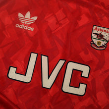 Load image into Gallery viewer, 1991/93 Wright #8 Arsenal Retro adidas Originals Home Football Shirt (S)6
