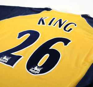 1999/01 KING #26 Tottenham Hotspur Vintage adidas Away Football Shirt (L)