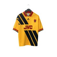 Load image into Gallery viewer, 1993/94 Wright #8 Arsenal Retro adidas Equipment Away Football Shirt (M/L)
