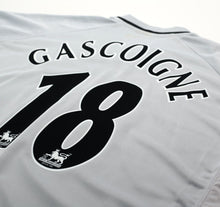 Load image into Gallery viewer, 2001/02 GASCOIGNE #18 Everton Vintage PUMA Long Sleeve Away Football Shirt (XL)
