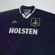 Load image into Gallery viewer, 1994/95 Klinsmann #18 Tottenham Hotspur Vintage Umbro Away Football Shirt (XXL)2

