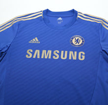 Load image into Gallery viewer, 2012/13 TORRES #9 Chelsea Vintage adidas Home Football Shirt Jersey (L)
