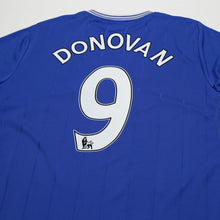 Load image into Gallery viewer, 2009/10 DONOVAN #9 Everton Vintage le coq sportif Home Football Shirt (XL)8
