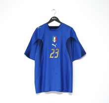 Load image into Gallery viewer, 2006 MATERAZZI #23 Italy Vintage PUMA Home Football Shirt (XXL) WC 2006
