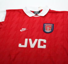 Load image into Gallery viewer, 1994/96 BERGKAMP #10 Arsenal Vintage Nike Home Football Shirt (L)
