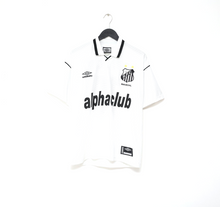 Load image into Gallery viewer, 2000 #10 SANTOS Vintage Umbro Home Football Shirt Jersey (S/M)
