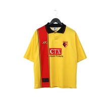 Load image into Gallery viewer, 1997/98 Watford Vintage Mizuno Home Football Shirt (M) 38/400
