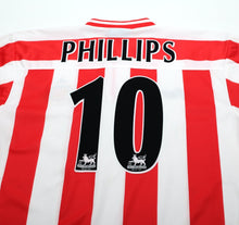 Load image into Gallery viewer, 1999/00 PHILLIPS #10 Sunderland Vintage Asics Home Football Shirt (L)
