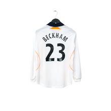 Load image into Gallery viewer, 2007/08 Beckham #23 LA Galaxy Vintage adidas L/S Home Football Soccer Shirt (S)0
