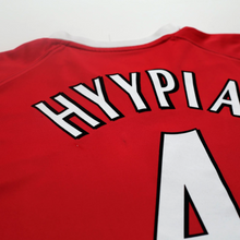 Load image into Gallery viewer, 2001/03 Hyypia #4 Liverpool Vintage Reebok European Home Football Shirt (XL)
