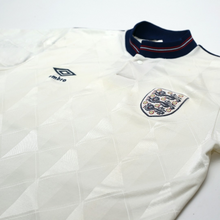 Load image into Gallery viewer, 1988/90 England Vintage Umbro Home Football Shirt (38/40) M5
