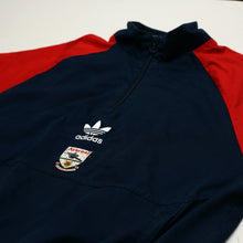 Load image into Gallery viewer, 1991/93 Arsenal adidas Originals 1/4 Zip Football Track Top Jacket (M) Drill Top4
