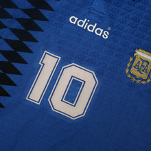 Load image into Gallery viewer, 1994 Maradona #10 Argentina Retro adidas Originals Away Football Shirt (M)6

