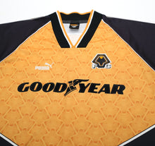 Load image into Gallery viewer, 1996/98 WOLVERHAMPTON WANDERERS PUMA Home Football Shirt (XL) Wolves
