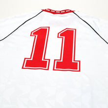 Load image into Gallery viewer, 1991 Sharpe #11 Manchester United L/S adidas Cup Winners Cup Football Shirt (S)8
