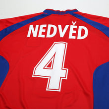 Load image into Gallery viewer, 2000/02 Nedved #4 Czech Republic Vintage Puma Home Football Shirt (L) Euro 200010

