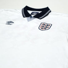 Load image into Gallery viewer, 1990/92 Gascoigne #19 England Retro Umbro Home Football Shirt (XL) Italia 904
