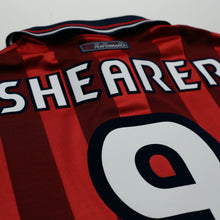 Load image into Gallery viewer, 1997/99 Shearer #9 England Vintage Umbro Away Football Shirt (L) Le Tournoi13
