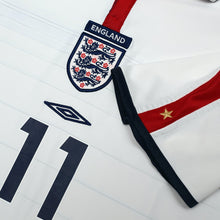 Load image into Gallery viewer, 2003/05 Lampard #11 England Vintage Umbro Home Football Shirt (XXL) EURO 20047

