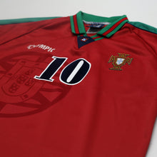 Load image into Gallery viewer, 1996/97 Rui Costa #10 Portugal Vintage Olympic Home Football Shirt (M/L)
