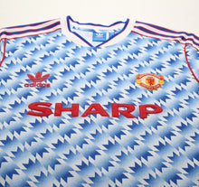 Load image into Gallery viewer, 1990/92 MANCHESTER UNITED Retro adidas Originals Away Football Shirt (L/XL)
