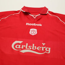 Load image into Gallery viewer, 2000/02 Gerrard #17 Liverpool Vintage Reebok Home Football Shirt (S)3
