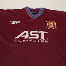 Load image into Gallery viewer, 1997/98 Milosevic #9 Aston Villa Vintage Reebok Home Football Shirt (XL)3
