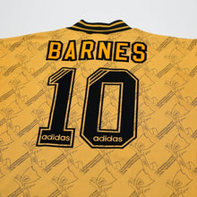 Load image into Gallery viewer, 1994/96 Barnes #10 Liverpool Vintage adidas Third Football Shirt (L)10
