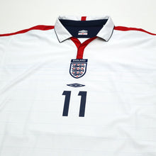 Load image into Gallery viewer, 2003/05 Lampard #11 England Vintage Umbro Home Football Shirt (XXL) EURO 20042
