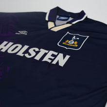 Load image into Gallery viewer, 1994/95 Klinsmann #18 Tottenham Hotspur Vintage Umbro Away Football Shirt (XXL)4
