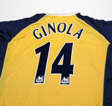 Load image into Gallery viewer, 1999/01 GINOLA #14 Tottenham Hotspur Vintage adidas L/S Away Football Shirt (XL)10
