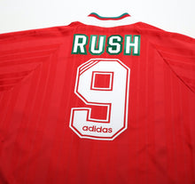 Load image into Gallery viewer, 1993/95 RUSH #9 Liverpool Vintage adidas Equipment Home Football Shirt (M)
