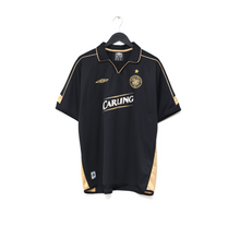 Load image into Gallery viewer, 2003/04 LARSSON #7 Celtic Vintage Umbro European Away Football Shirt (L)
